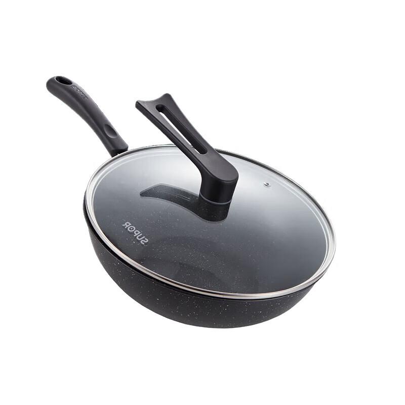 Supor 30CM Cool Stone Non-stick Frying Wok