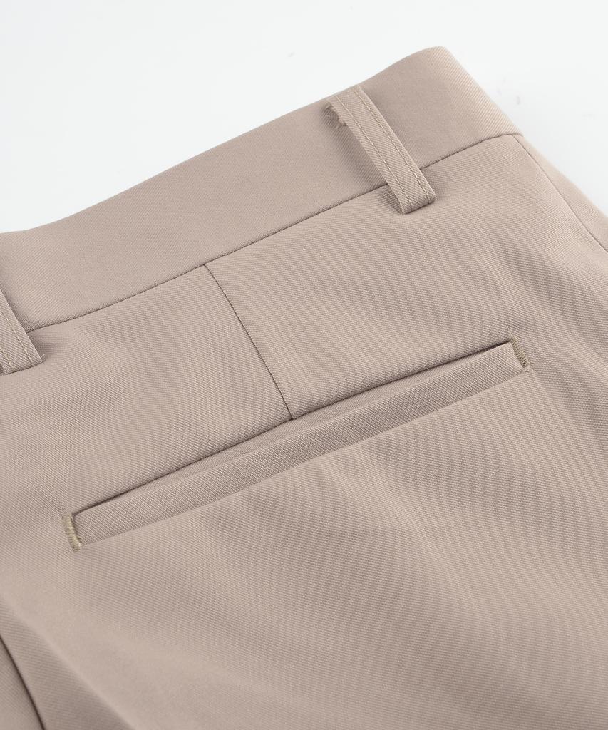 PALETOT Basic Tapered Slacks_Biege
