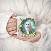 3D Effect Cat Coffee Mug Wrap, 11oz Sublimation Ceramic Tea Cup,Beer Mugs,Milk Cups Surprised Gift For KIDS