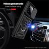 KEYSION Shockproof Armor Case for Realme GT 7 Pro Slide Camera Lens Protection Ring Stand Phone Cover for OPPO Realme GT 7 7T 5G