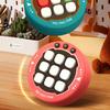 Handheld Electric Chess Game Machine Portable Travel Logic Focus Training Light-up Button Game Console Kids Adults Stress Relief Educational Toy