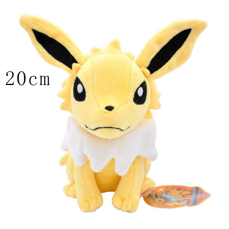 Eevee Family Peluche Plush Toy Pikachu Flareon Vaporeon Espeon Umbreon Leafeon Sylveon Stuffed Doll Hobbies Xmas Gift