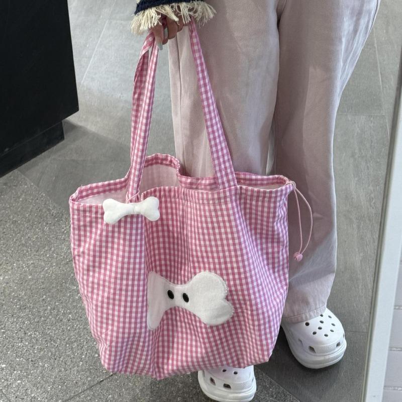 Large-capacity Single-shoulder Tote Bag, A Laid-back Student Underarm Bag for Class