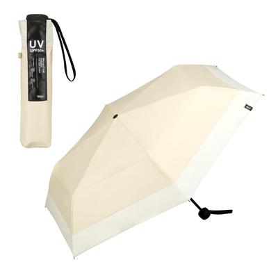 Sun Minimum Basic UV Hitze Für Sonnig und Regnerisch Faltbar 55cm Für Für Für Schwarz [2025] Wpc. Schirm, Schattenbeständig, Sonnenschirm, Beige, 100% Schatten, 100%