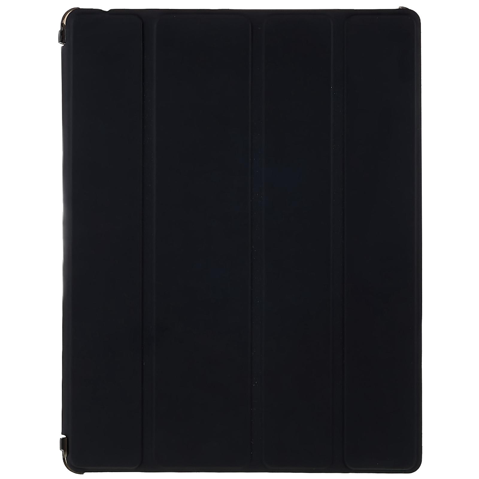 

For iPad 4/3/2 Tri-fold Stand PU Leather+PC Tablet Case Auto Wake/Sleep Protective Cover A