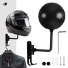 180° Rotating Wall-Mounted Helmet Holder - Aluminum & Stainless Steel, Multi-Purpose Rack for Helmets, Clothes