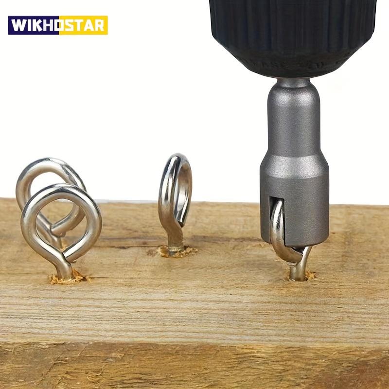 Natural Slotted Butterfly Hole Socket Wrench 65mm Hexagonal Handle Electric Screwdriver Wing Nut Socket Tool