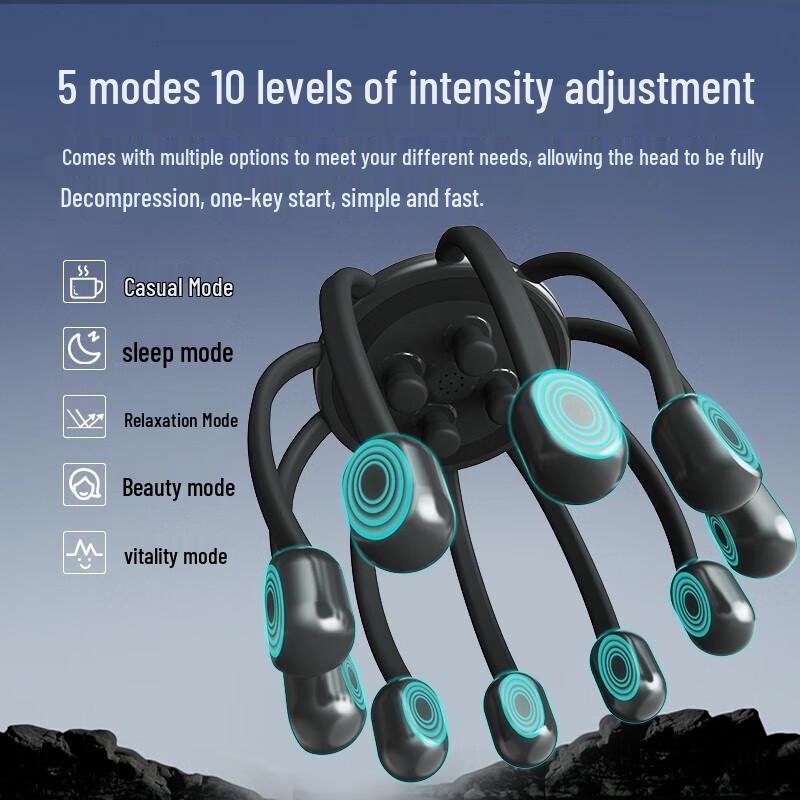 Wozheng Smart Octopus Scalp Massager