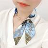 Square Wedding Women Jewelry Metal Round Buckle Shawl Ring Scarf Clip Kerchief Buckle Scarf Buckle