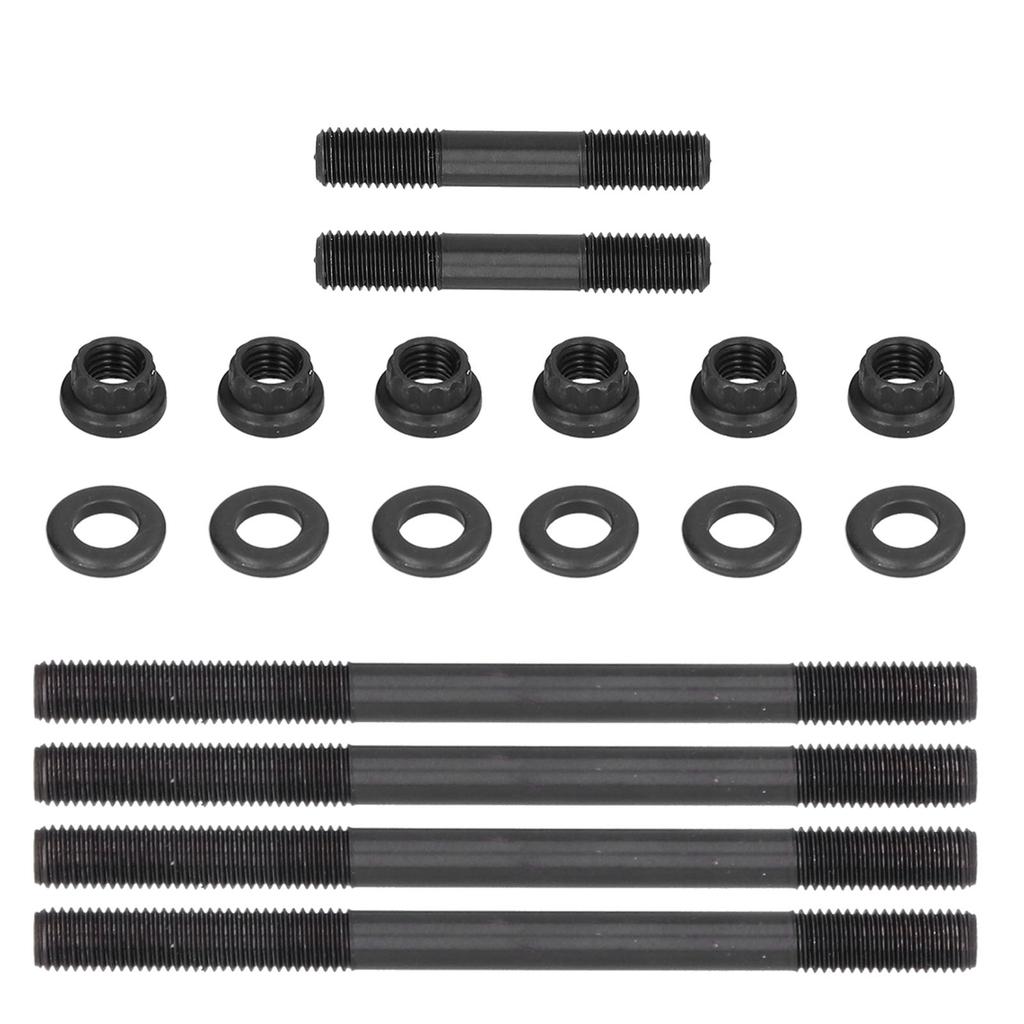 Hochleistungs-Zylinderkopfbolzen Muttern Kit Stahl Passend für Yamaha Rhino 660Raptor 660