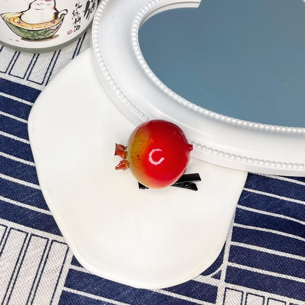 Lifelike Fruit And Vegetable Hair Clips Resin Hairpin Hairpieces Practical Fashion Accessories For Women And Children