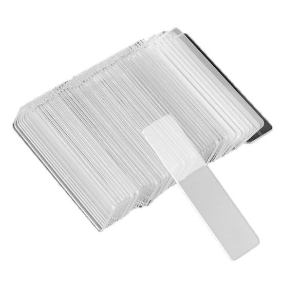 

50 шт./Лот Прозрачные типсы для ногтей Полоска Подставка для демонстрации Акриловая полка для показа