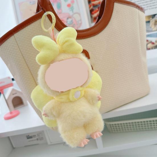 Doll Clothes Set for 17cm Doll Handmade Bowknot Outfit Doll Replacement Costume Sets Cute Gift for Collectors