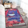 15 Misure Tappeti con Fantasia Carte Pokémon Gengar per Soggiorno Camera da Letto Tappetino per Pavimento Divano Tappeti Antiscivolo Tappeto Gioco per Camera dei Bambini Regali