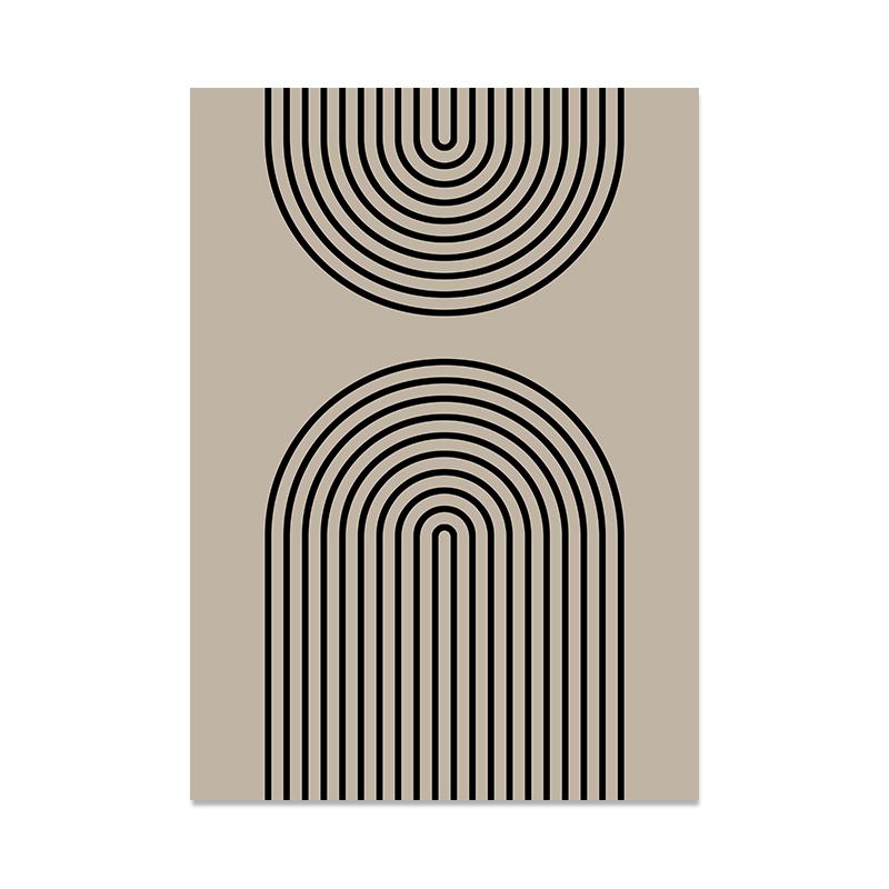 Rainbow Line Minimalism Poster Bohemian Abstract Canvas Painting Wall Art Print Picture Living Room Interior Home Decoration