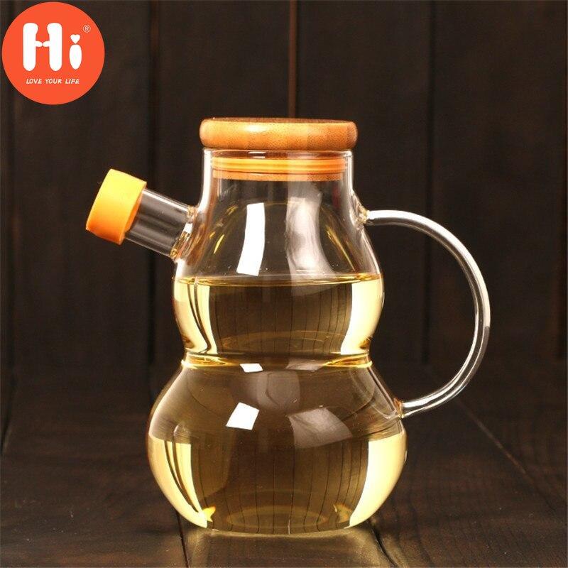 

Стеклянный герметичный дозатор масла в форме тыквы, кухонный инструмент, бутылка для хранения графина, горшок для уксуса, контейнер для соуса