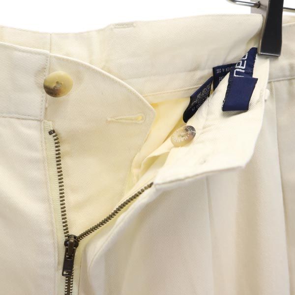 NAUTICA 90s Old Long pants w32 Ivory Men's Used
