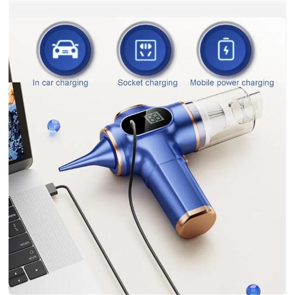 Aspirator fără fir pentru automobile Aspirator robot portabil 4 în 1 portabil pentru mașină Electrocasnice Colector de praf