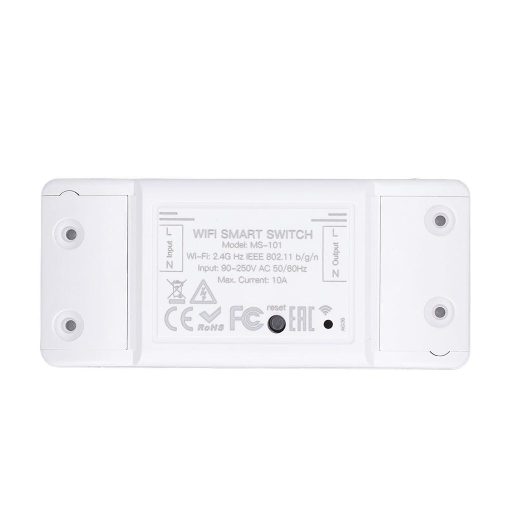 WLAN-Schaltermodul Unterstützung Sprachsteuerung Timing Smart Devices Ein Aus Steuermodul für Tuya APP 220W 10A 90‑250V