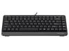 Klawiatura przewodowa mini A4Tech FSTYLER FK11 Grey