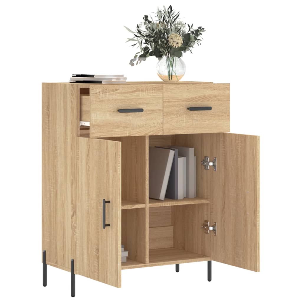 Sideboard Sonoma Oak 69.5 x 34 x 90 cm Particleboard