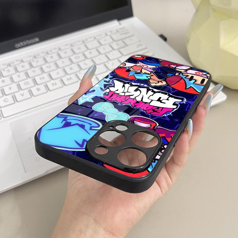 Friday Night Funkin Game Phone Case Glass For Samsung Galaxy S26 S25 S23 S24 S21 S22 S20 Ultra Fe Plus A16 Cover
