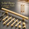 Durable Solid Brass Handles Minimalist Gold Drawer Knobs Brass Cabinet Pulls  Cabinetry,Furniture