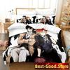 Anime Bungo Stray Dogs Bedding Set Duvet Cover Sheet Printed Bed Set Pillowcase Bed Full Queen King Size Comforter Bedroom