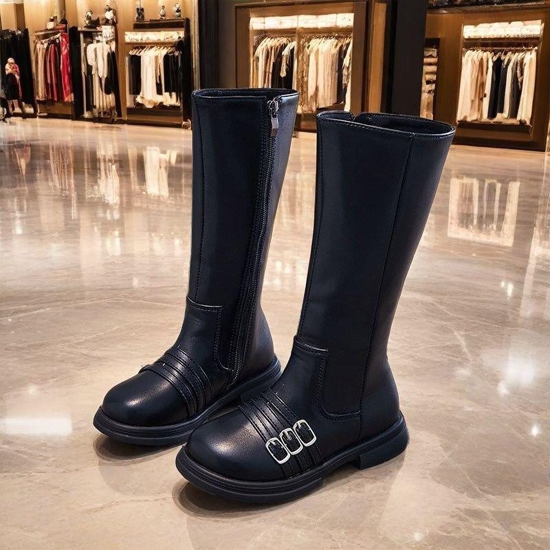 Dziecięce wysokie kozaki księżniczki: Modne długie buty dla dziewcząt