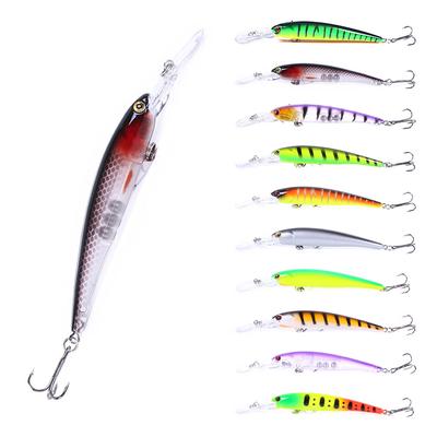 1tk 12cm 10g Minnow Bandits kalapüügi vobleriga lant kunstlik kõva sööt trolling sööt ujuv lant