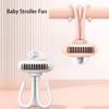 Portable, Quiet Brushless Cooling Fan for Baby Stroller and Desk with Handheld Tripod