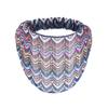 Colorful Hollow Lace Hairbands Non Slip Wide Side Head Wrap New Wave Mesh Headband