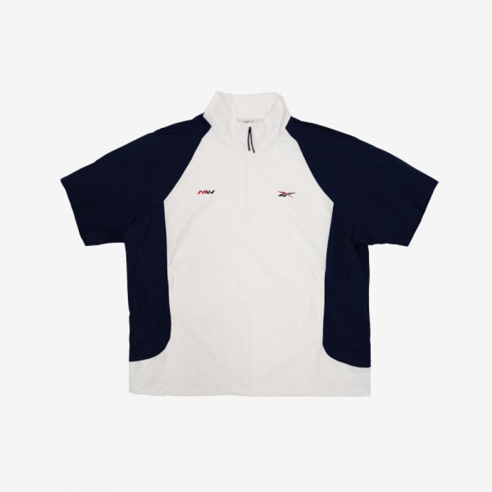 Reebok Short Sleeve Anorak   Off White Reju5fa71ow white/XL