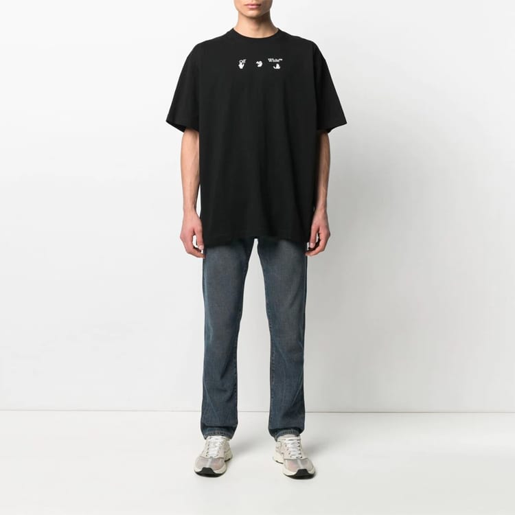 OFF WHITE Marker Arrow Oversized T shirt OMAA038S21JER0031010
