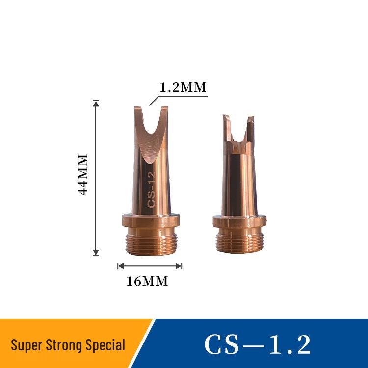 Universal Handheld Laser Welding & Cutting Nozzle with Strong Copper Single/Double Wire Feeder
