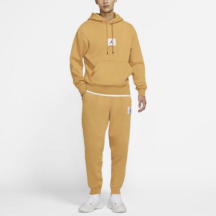 Jordan Flight Sweatshirts Men's Wheat Hooded Moderate Regular CK6469-290
