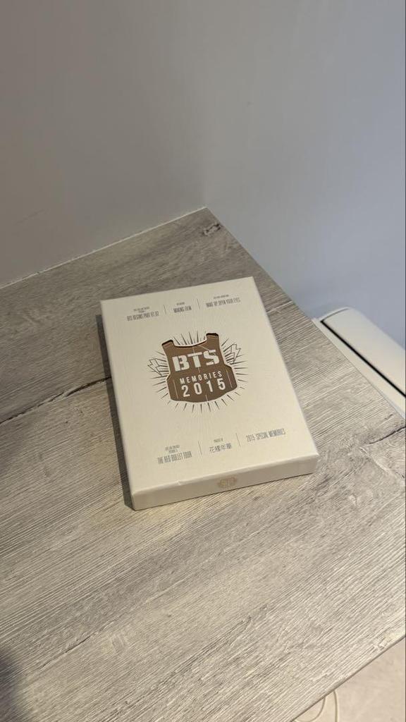 [USED] BTS 2015 Memories Korean Edition DVD Photobook