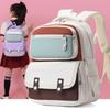 Adorable Unisex Colorful Nylon Cartoon Backpack Ideal For Kindergarten And School