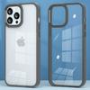 For iPhone 16 Pro Clear Phone Case PC+Silicone Shockproof Back Cover
