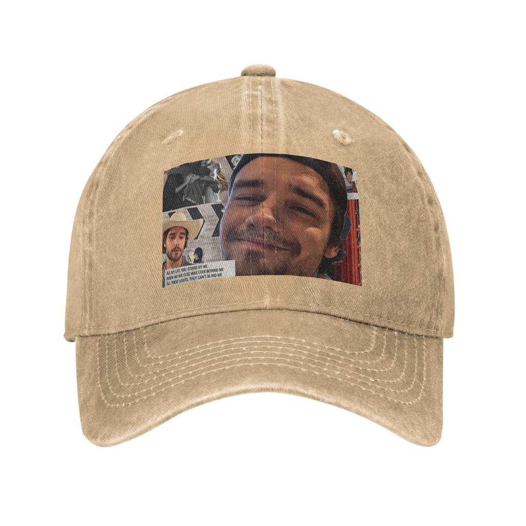Liam Payne Fotokollage Baseballkepsar Mode Tvättad Denimkeps Utomhus Keps Hip Hop Baseball Cowboyhatt för Unisex Kvinnor