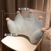 Crown Shape Pillow Office Lunch Rest Pillow Plush Fabric Detachable Washable Cushion Multi Functional Reading Headrest