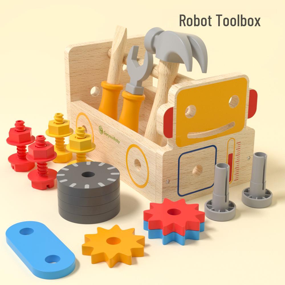 Children s Hands-on Educational Building Blocks Toy with Detachable Twist Nuts for Ages 1-2