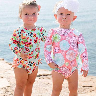 Toddler Baby Girls One Piece Swimsuit Halter Neck Backless Fruit Printing Swimwear Bathing Suit