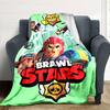 Brawl Stars Blanket Durable Comfort Great for Couch Sofa Bedding for All Occasions Modern Style Ideal Gift for Friends Family Couples Picnic