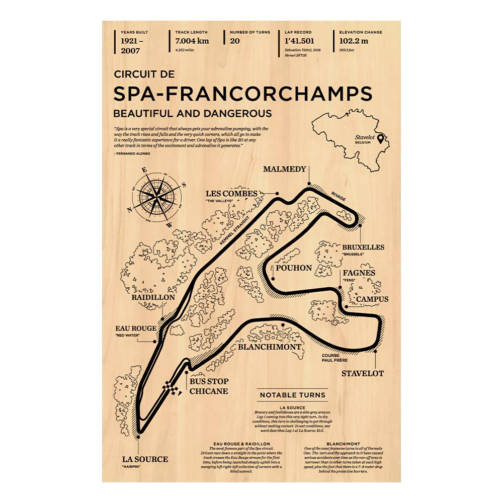 Formula Racer Poster Aesthetics Racing Monaco Grand Prix Circuit Track Wall Art Mural Home Room Decor Vintage Canvas Painting