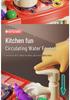 Playhouse Kitchen & Dining Table Set with Spray Light – Realistic Cooking Toys for Girls.