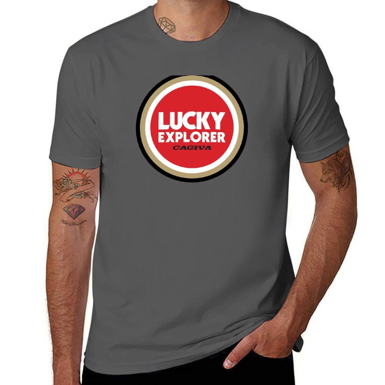 

Сорочка, Наклейка, Худі, Маска T-Shirt Cagiva Elefant Lucky Explorer, аніме футболки, оверсайз, смішні футболки, темний гумор T-Shirt 4XL