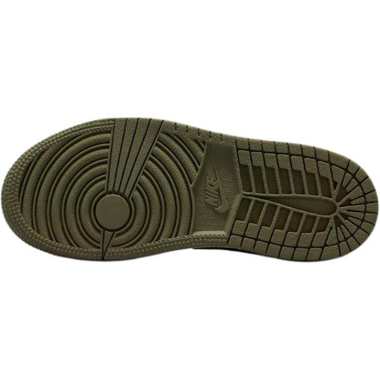 Jordan Preschool Air Jordan 1 Low Og Medium Olive Black Summit White Sail Hq6996-200