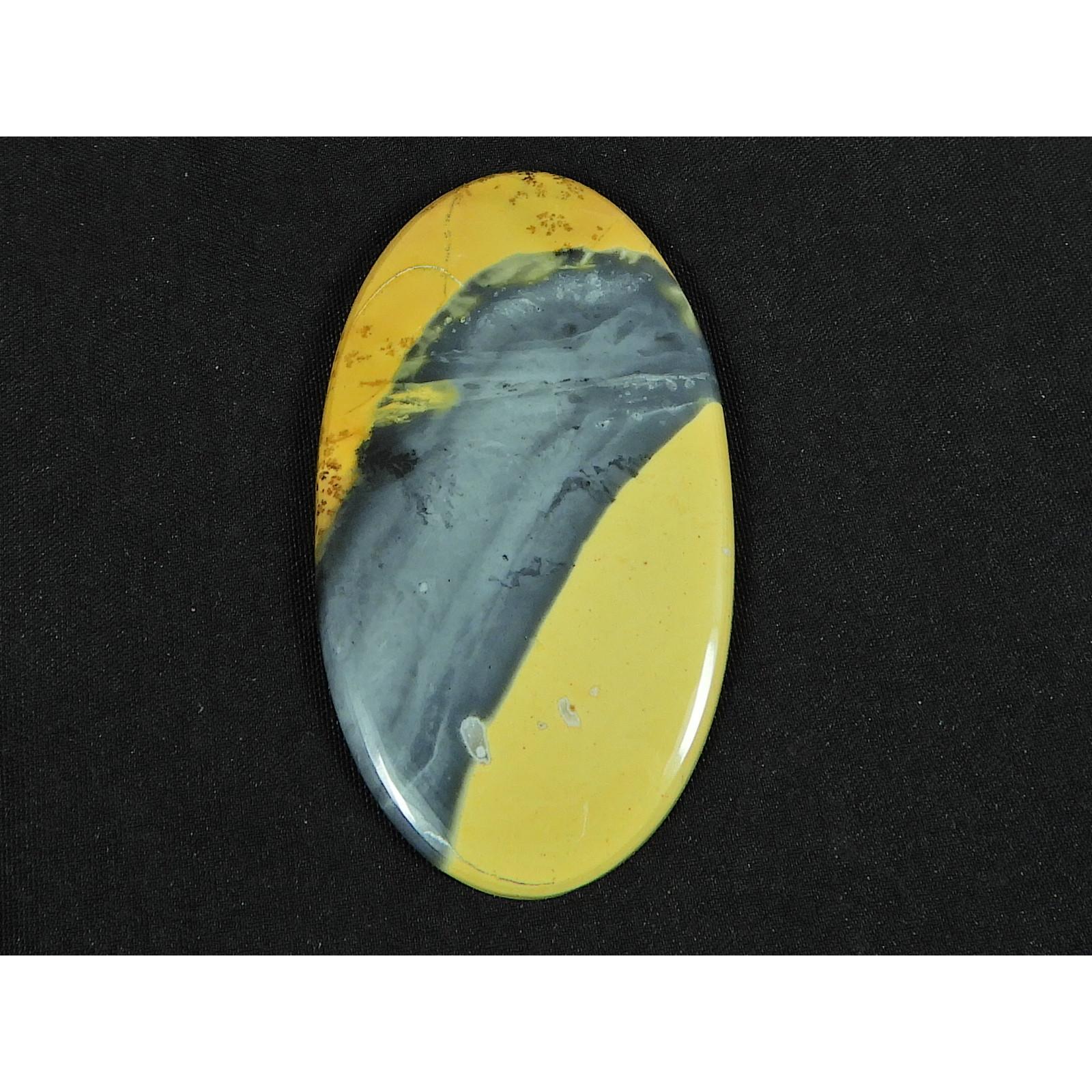

29X52X04MM Natural Malingano Jasper Oval Cabochon Loose Gemstone 56Cts. SK-4700