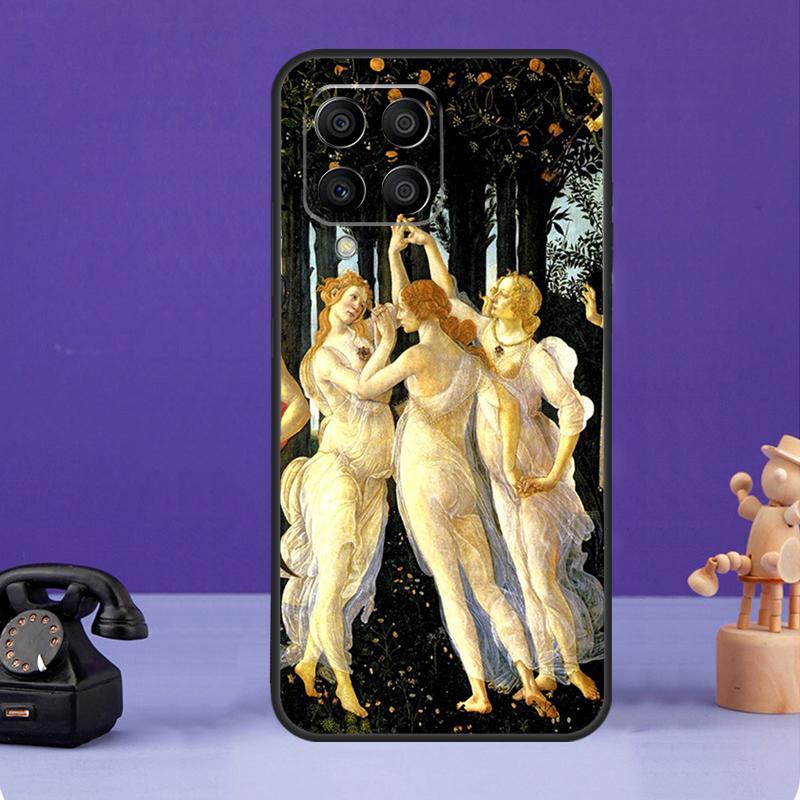 Sandro botticelli Renaissance art Case For Samsung Galaxy M31 M51 M21 M30s M20 M14 M34 M54 M12 M32 M52 M13 M23 M33 M53 M55